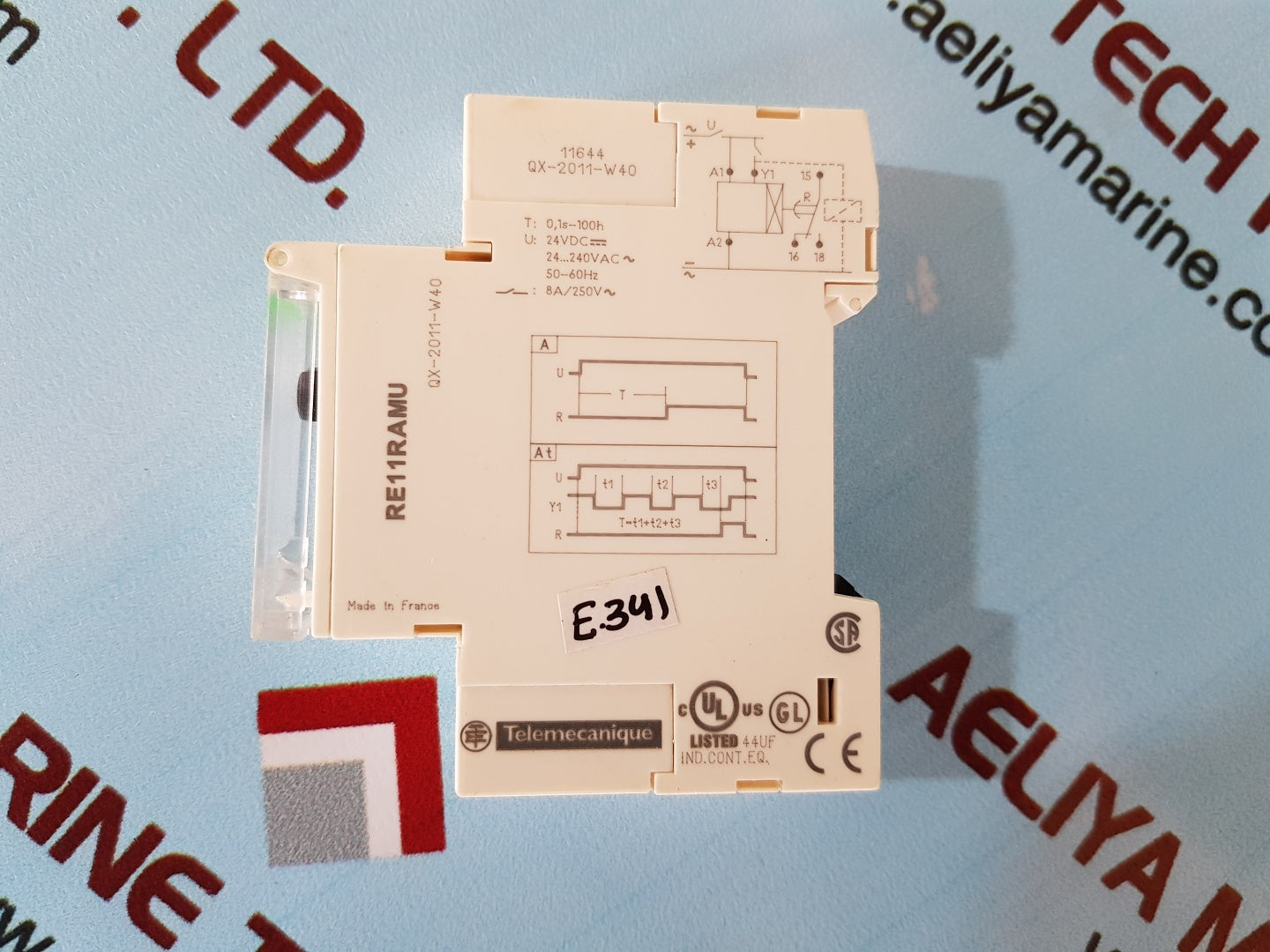 Schneider/telemecanique re11ramu timer relay