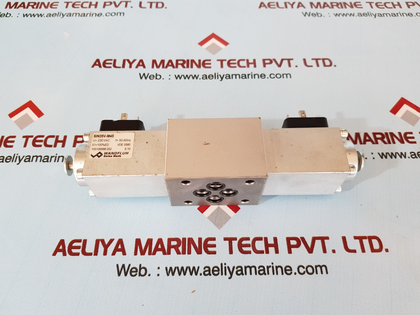 Pleiger ae4j60-xx-m45t13 hydraulic solenoid valve 109106998.002