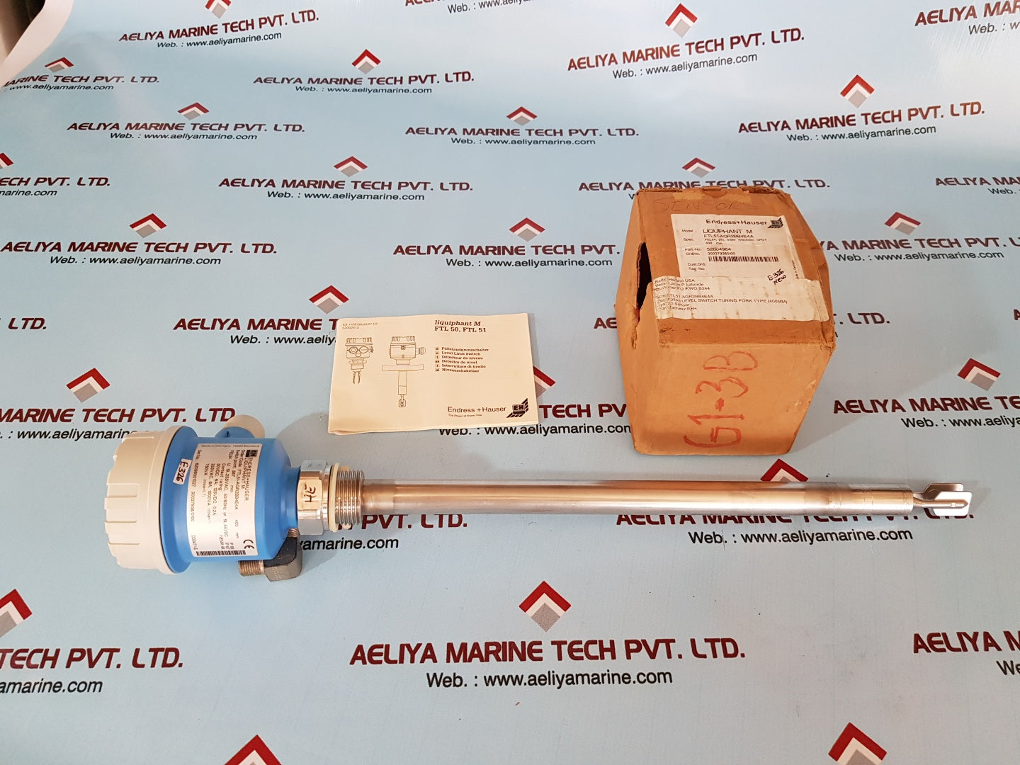 Endress+hauser liquiphant M ftl51-agr2bb4e4a level switch