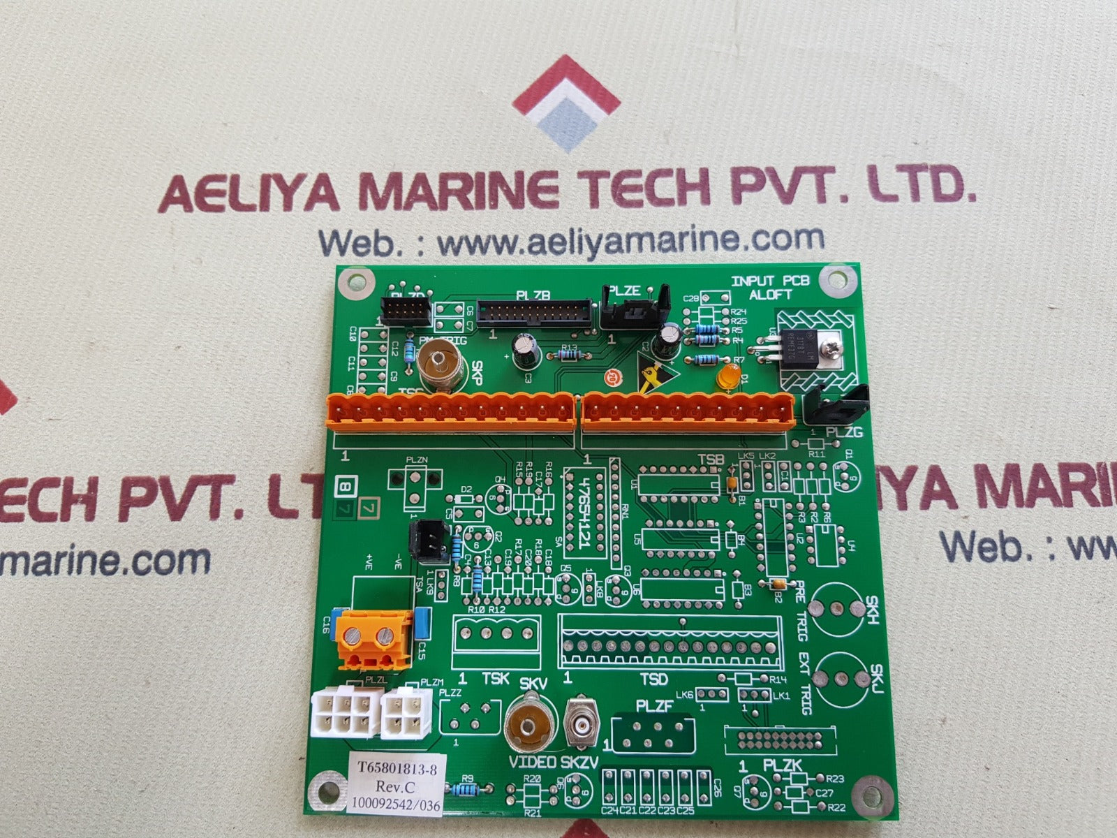 Sperry marine t65801813-8 input pcb aloft card rev.C