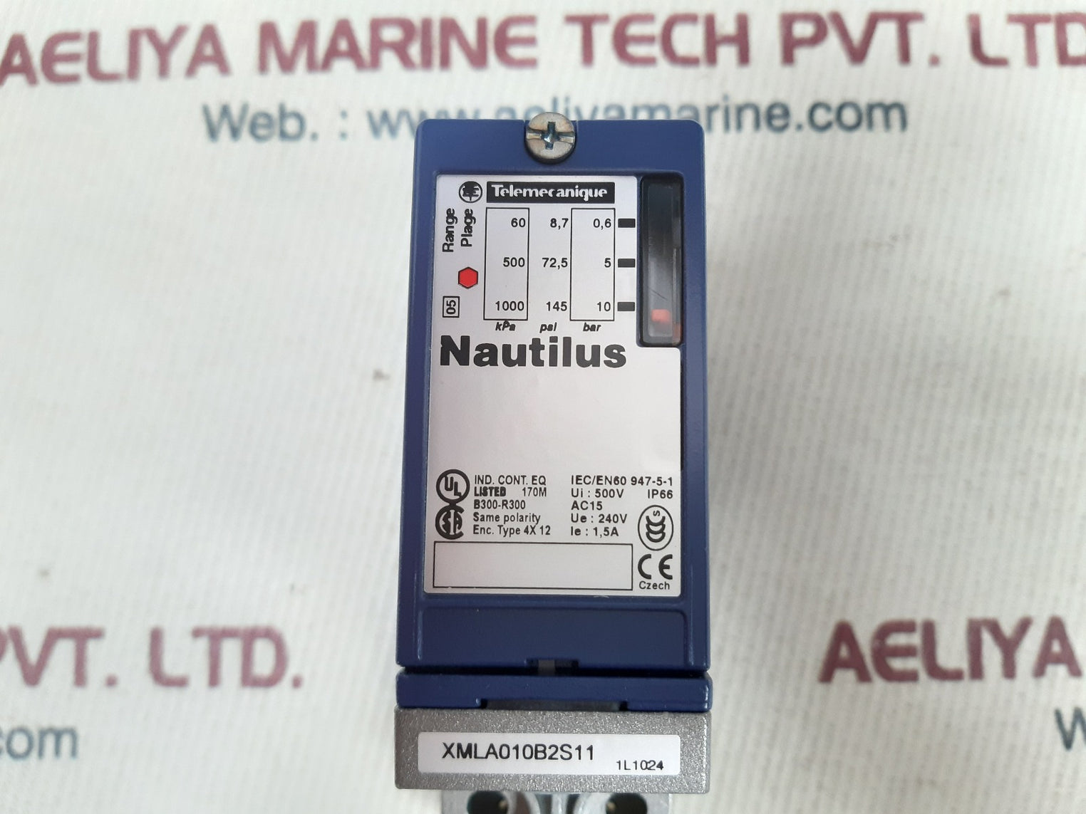 Telemecanique xml a010b2s11 pressure switch