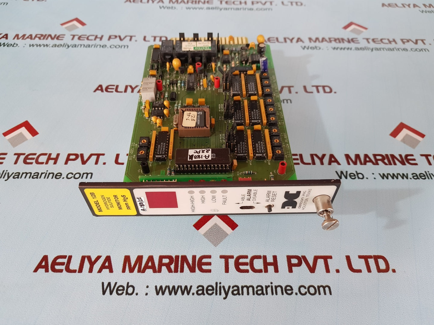 Detcon 12b hydrogen sulfide monitor ppm h2s monitor