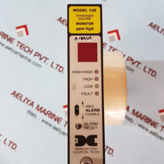 Detcon 12b hydrogen sulfide monitor ppm h2s monitor