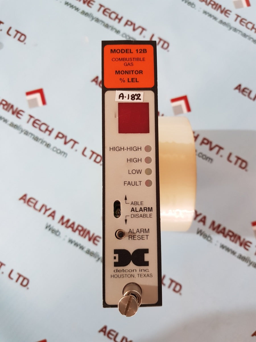 Detcon 12b combustible gas monitor