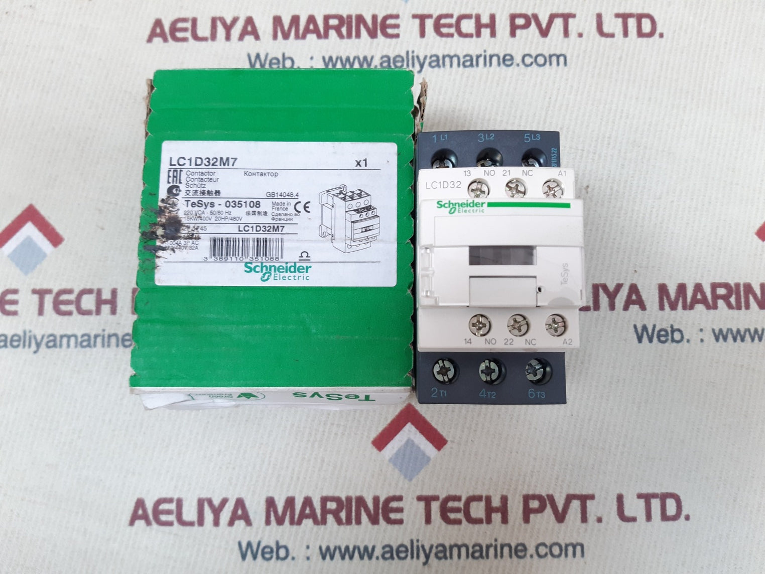 Schneider electric lc1d32m7 contactor