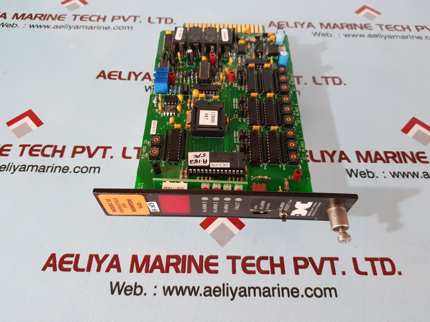 Detcon model 12 combustible gas monitor