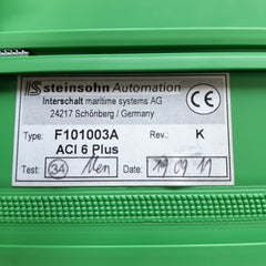 Steinsohn automation f101003a aci 6 plus analog rev.k