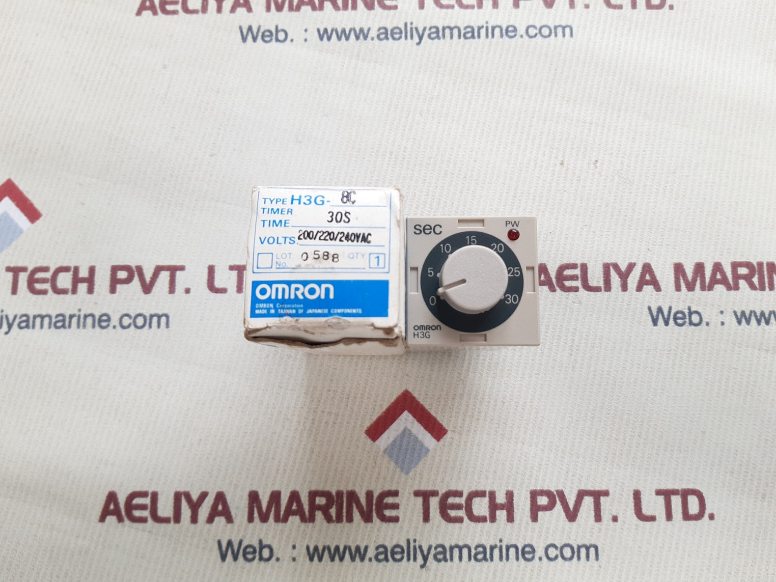 Omron h3g-8c timer 200/220/240vac