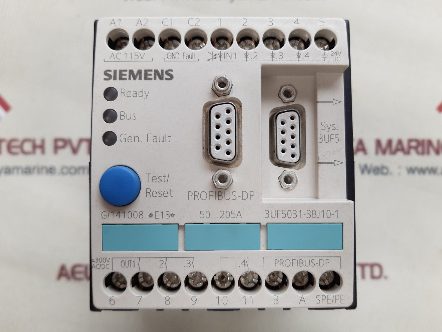Siemens 3uf5031-3bj10-1 basic unit 600v ac 50/60hz