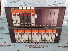 Detcon model no 12/12b combustible gas monitor %lel rack