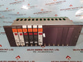 Detcon model no 12/12b combustible gas monitor %lel rack