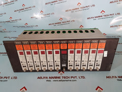 Detcon model 12/12b combustible gas monitor % lel rack