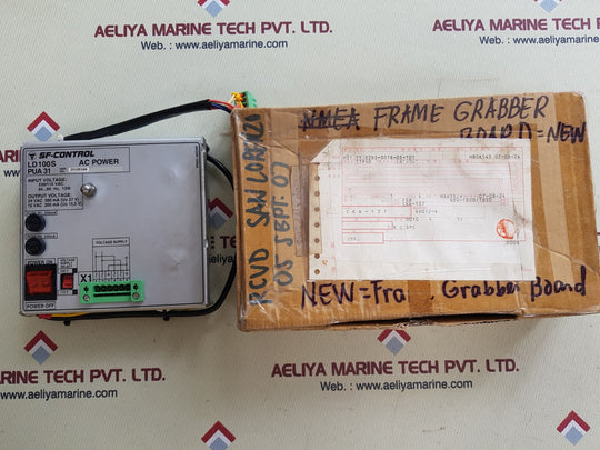 Sf-control ld100s pua31 frame grabber board input.230/115vac