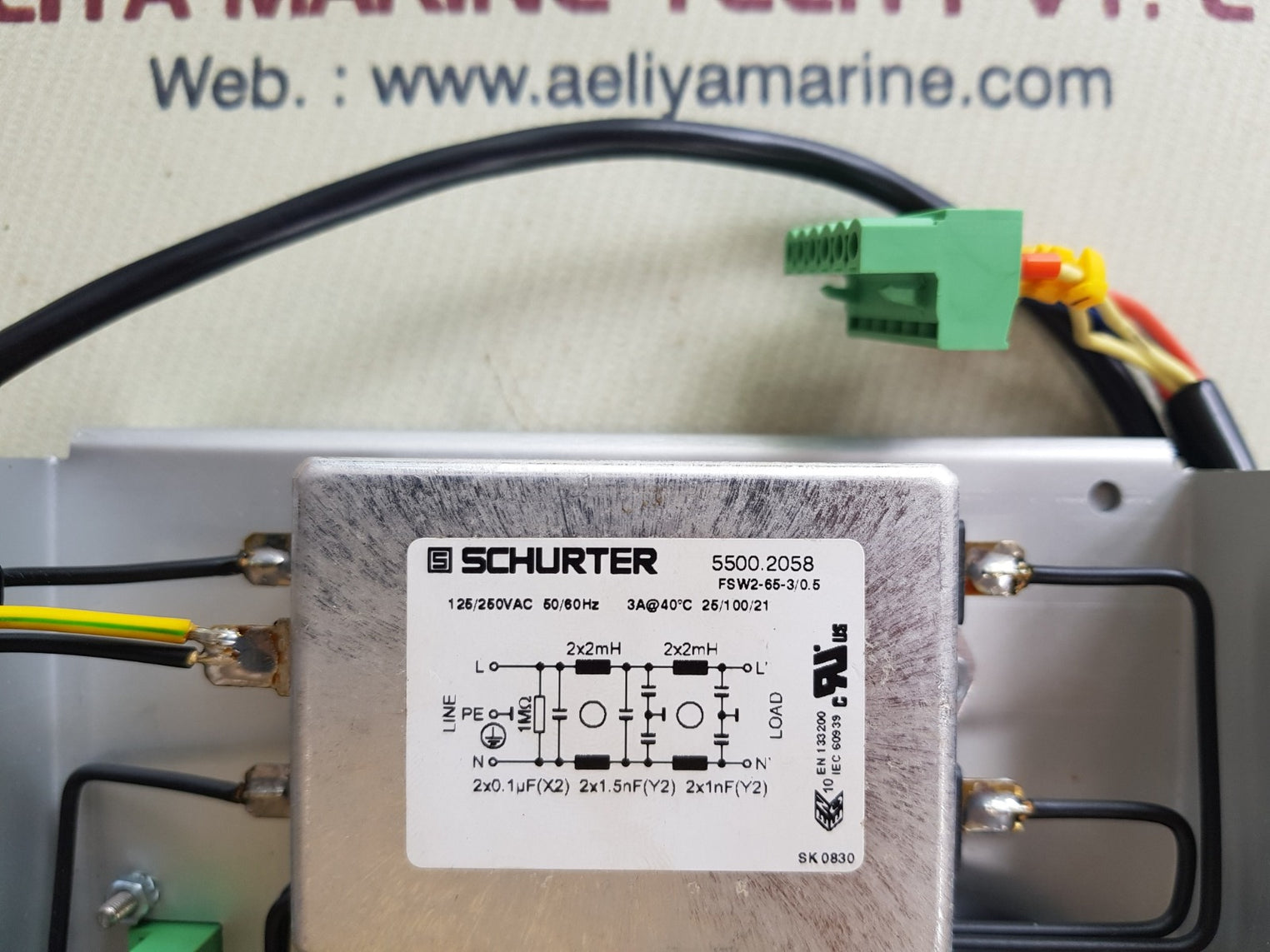 Sf-control ld100s pua31 frame grabber board input.230/115vac