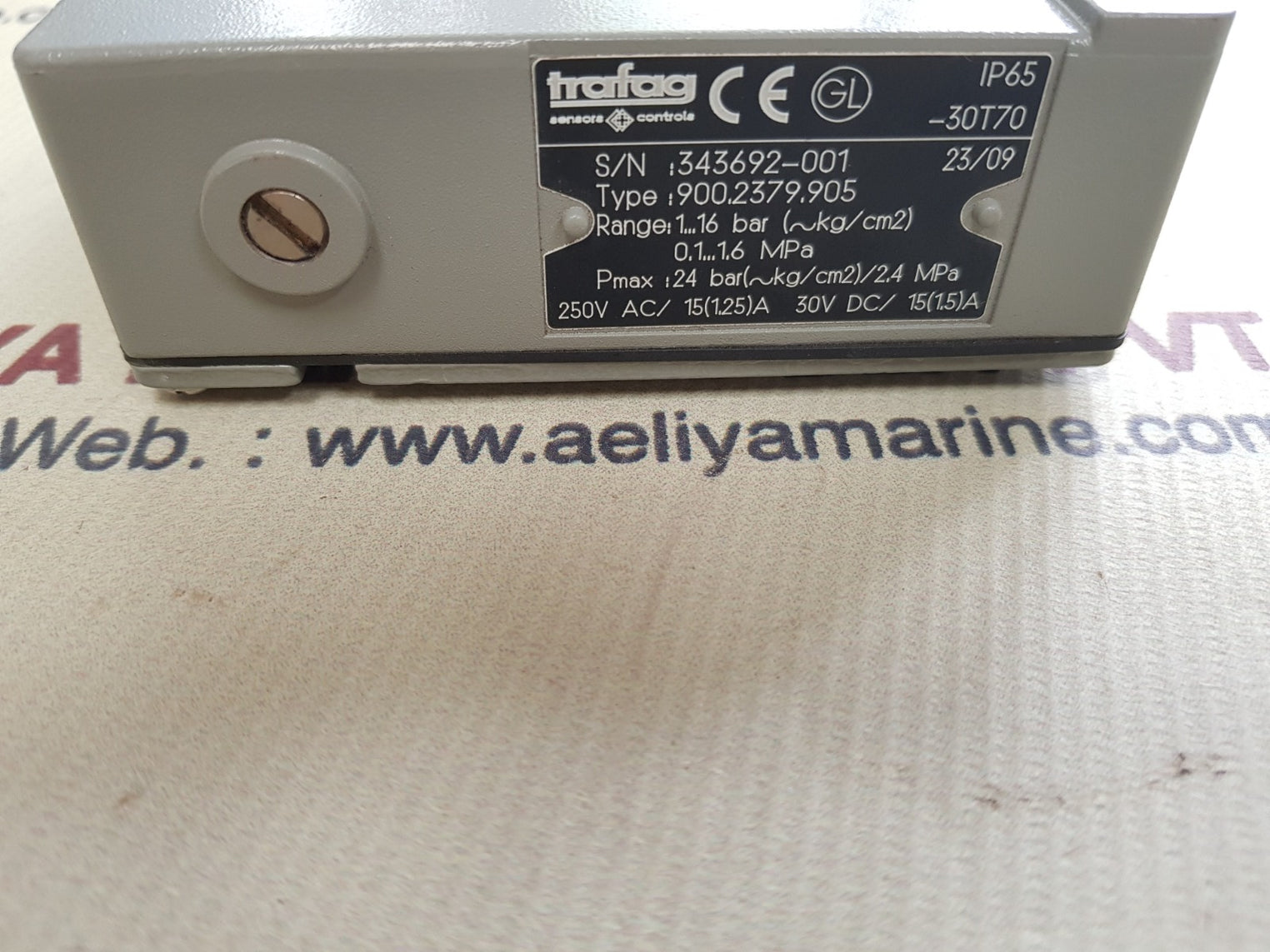 Trafag 900,2379,905 pressure switch