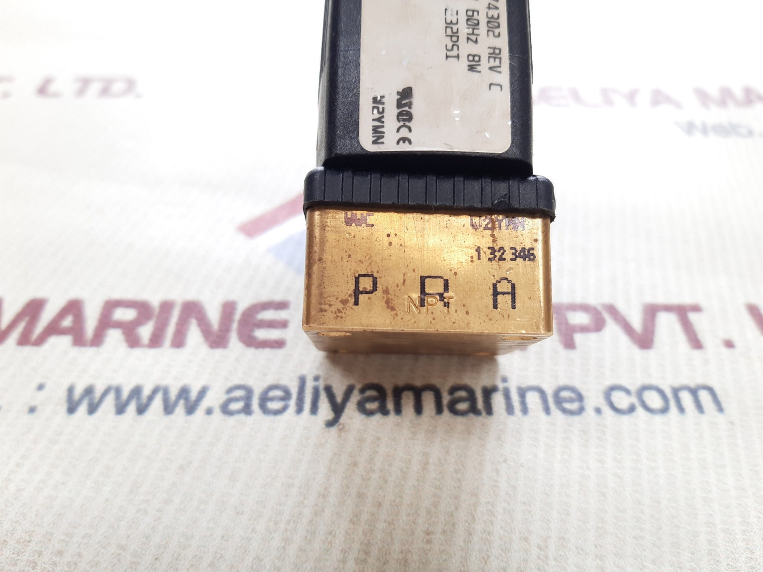 Ingersoll-rand 54774302 solenoid valve rev.C