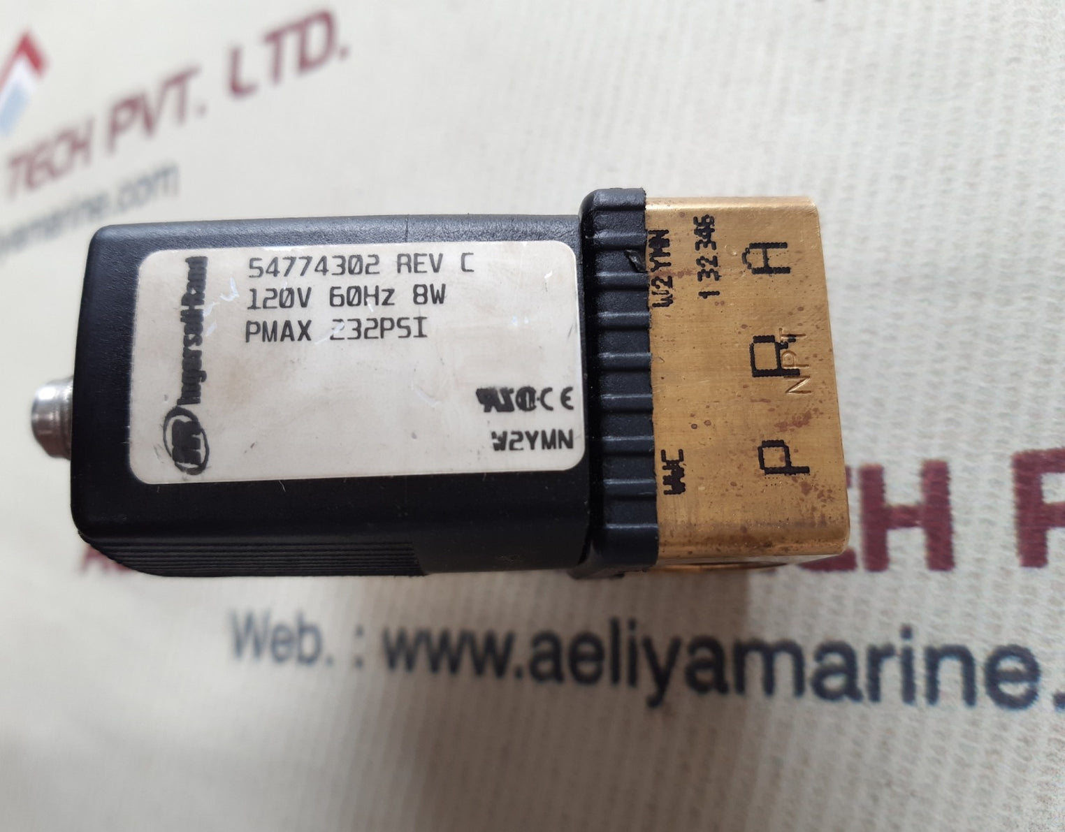 Ingersoll-rand 54774302 solenoid valve rev.C