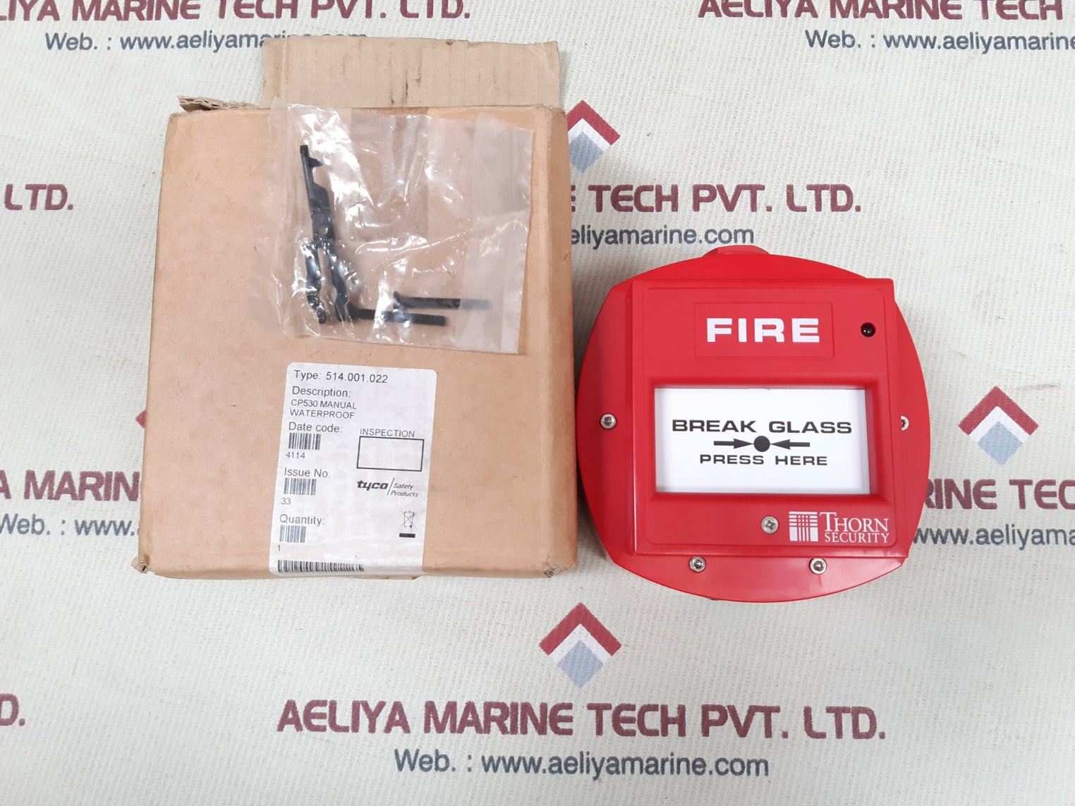 Thorn/tyco cp530 manual coil point