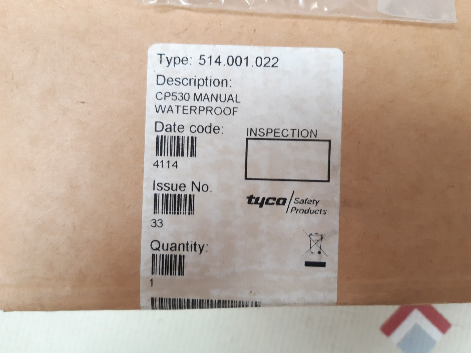 Thorn/tyco cp530 manual coil point