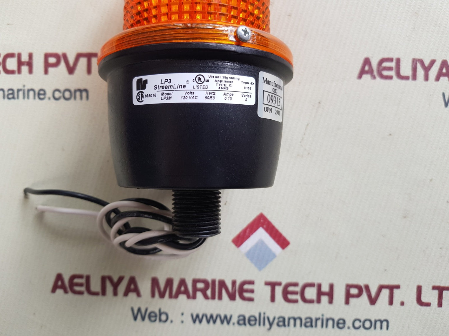 Federal signal streamline lp3m visual signaling appliance ser.A