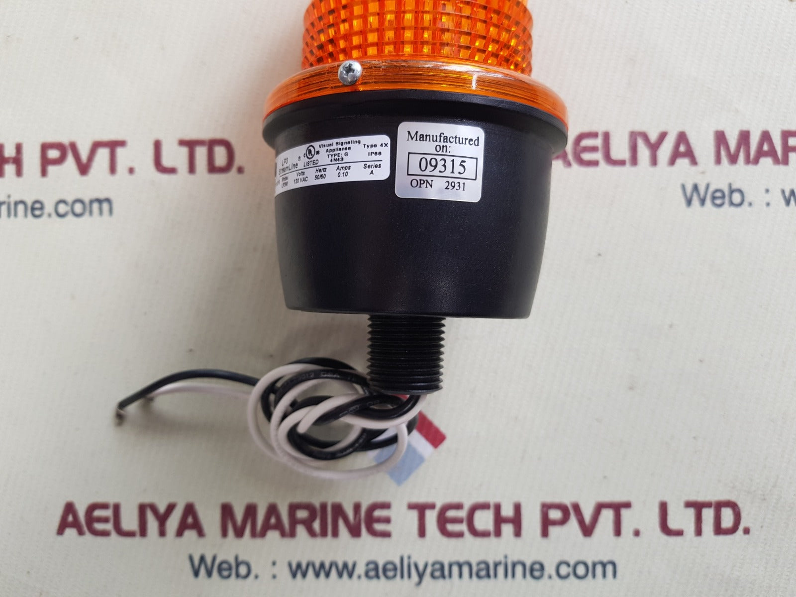 Federal signal streamline lp3m visual signaling appliance ser.A
