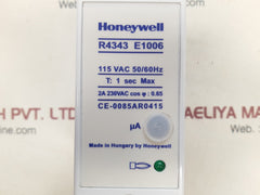 Honeywell r4343 e1006 flame detector
