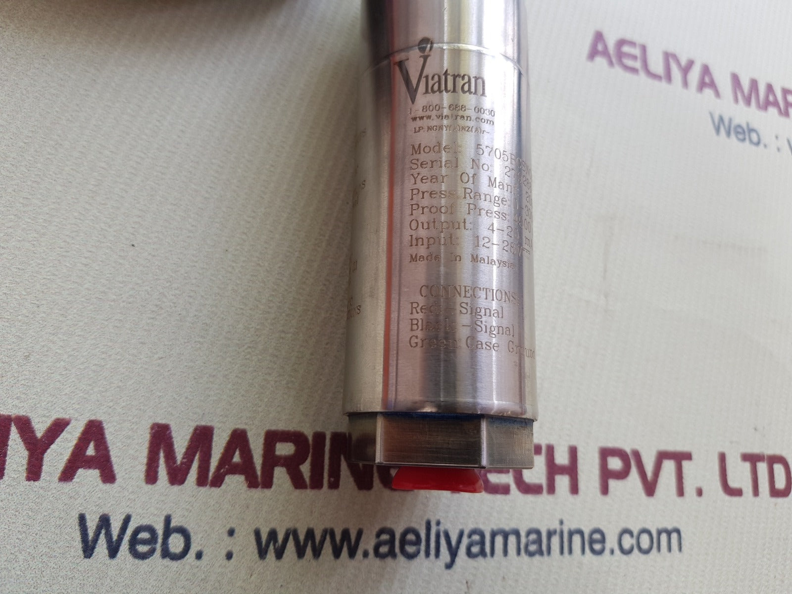 Viatran 5705bcsngnynz pressure transmitter
