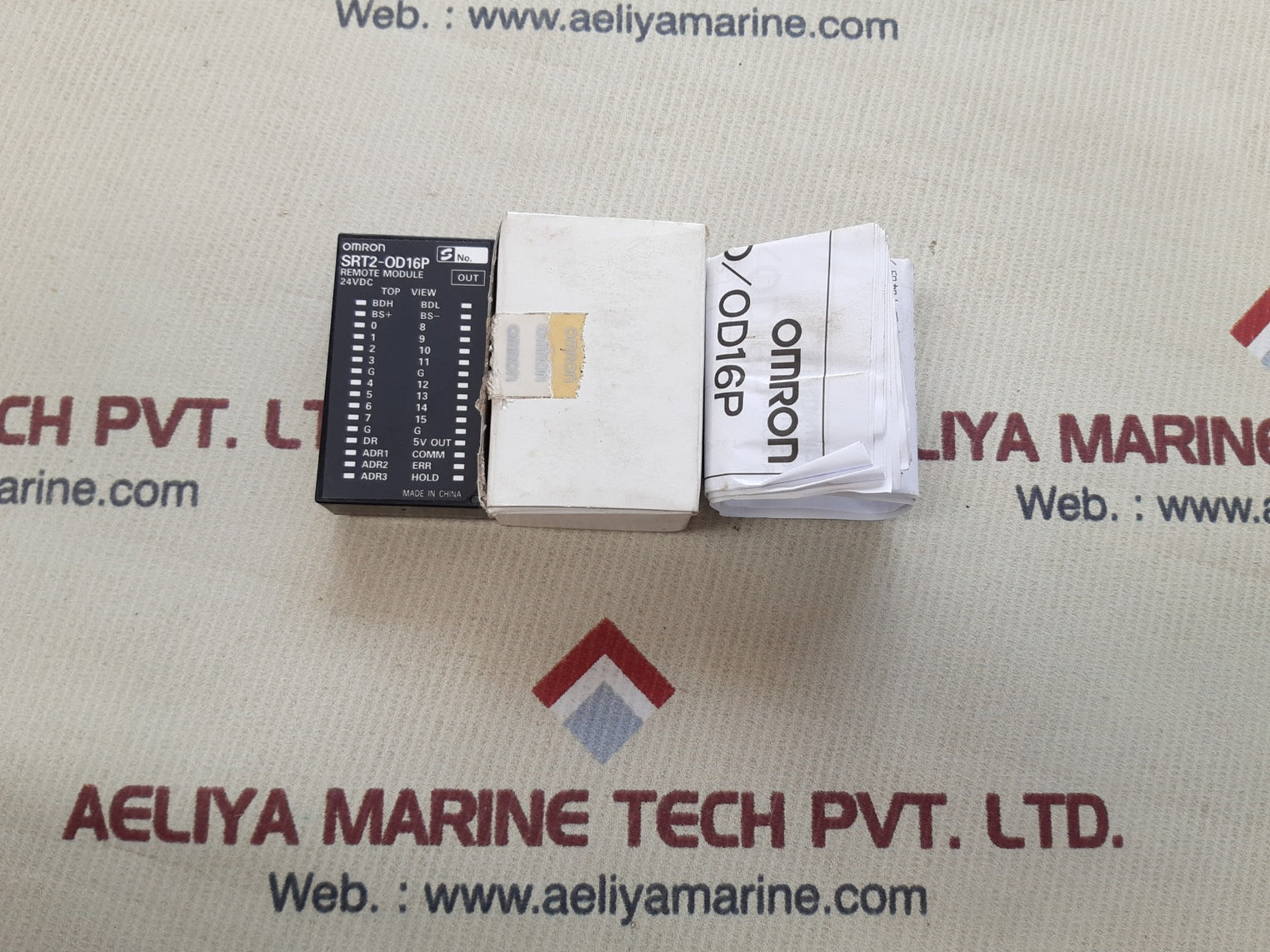 Omron srt2-od16p remote module