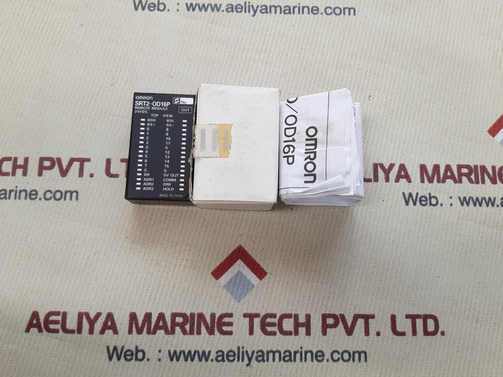 Omron srt2-od16p remote module
