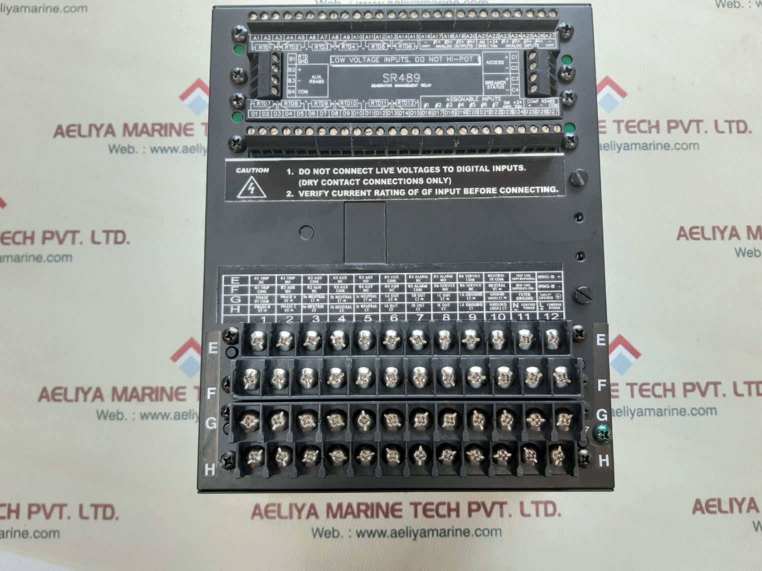 Ge multilin 489-p5-hi-a20-e generator management relay