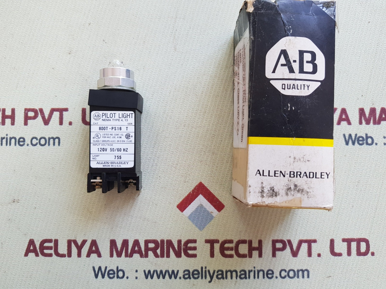 Allen-bradley 800t-ps 16 ser.T pilot light