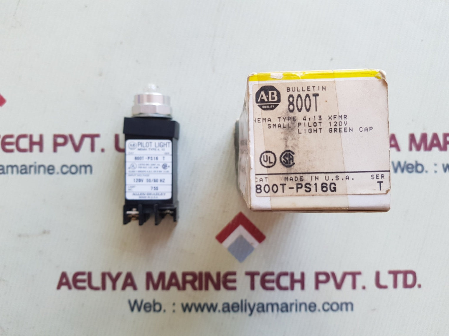 Allen-bradley 800t-ps 16 ser.T pilot light