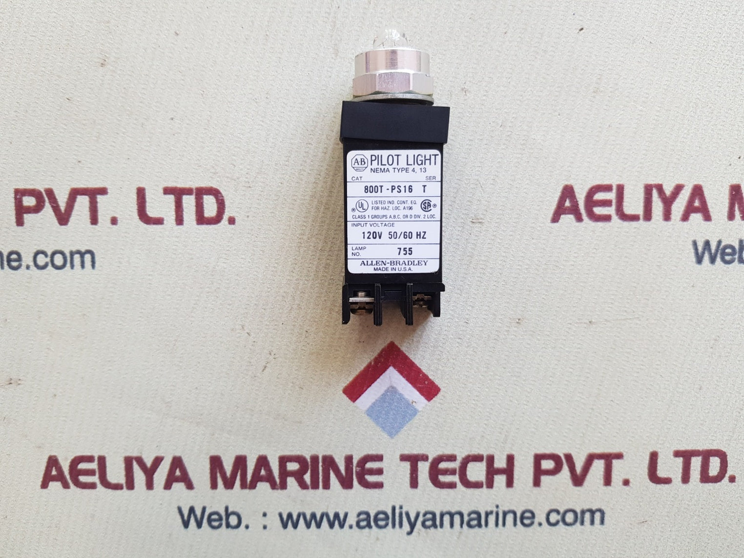 Allen-bradley 800t-ps 16 ser.T pilot light