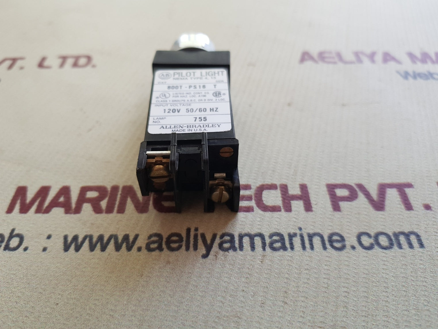 Allen-bradley 800t-ps 16 ser.T pilot light