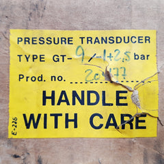 Kongsberg gt-9/-1+2.5 bar pressure transducer