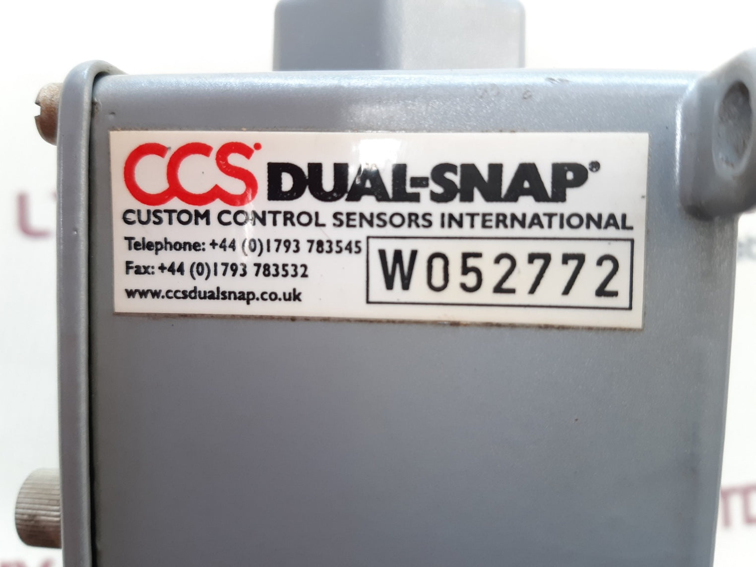 Ccs 604gz684 pressure switch