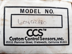 Ccs 604gz680 pressure switch