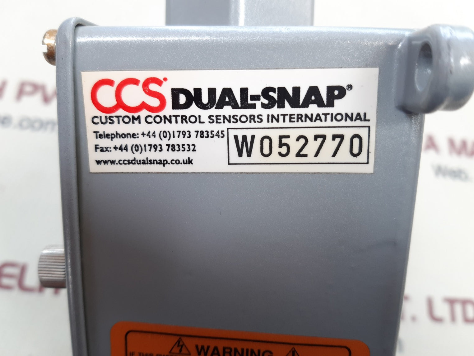 Ccs 604gz680 pressure switch