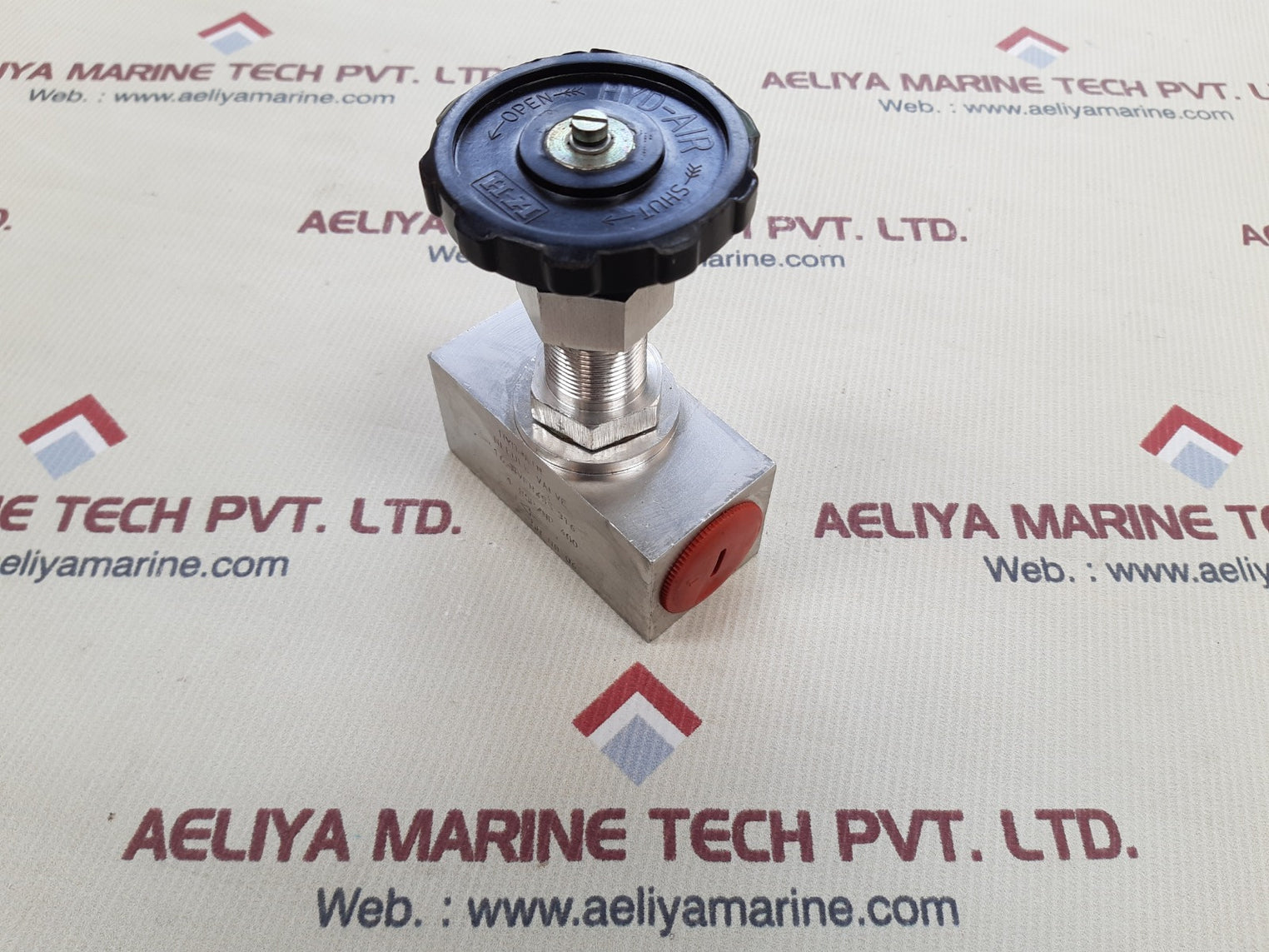 Hyd-air 1 bsp/np 400 needle valve