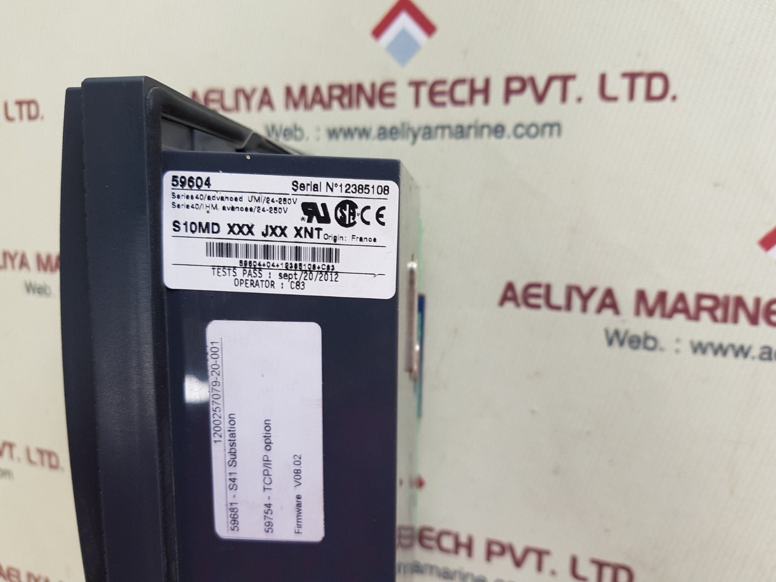 Schneider electric sepam s10md xxx jxx xnt base unit 59604