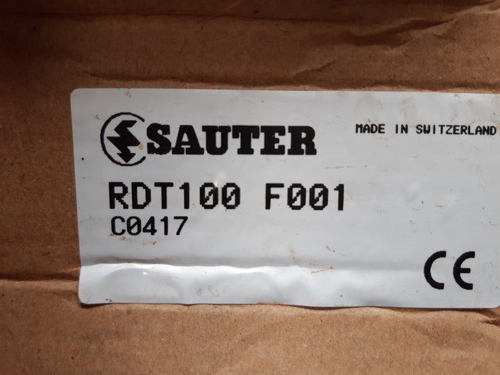 Sauter flexotron rdt100 f001 controller