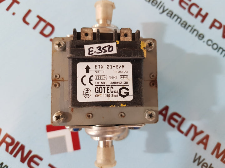 Gotec etx 21-e/n pump