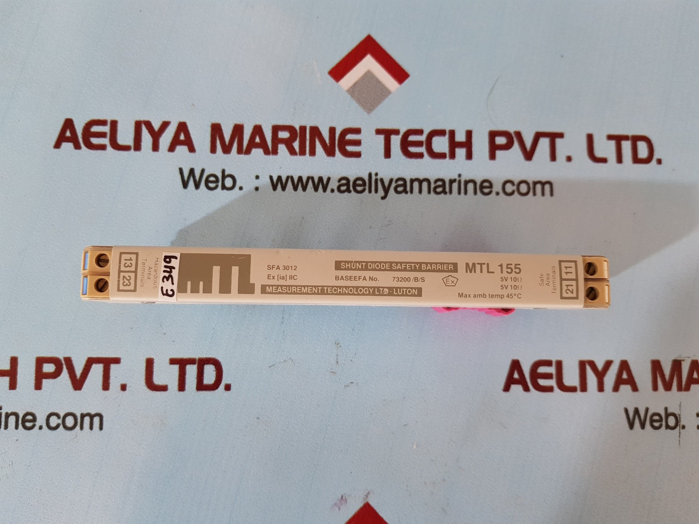 Measurement technology mtl155 shunt diode safety barrier