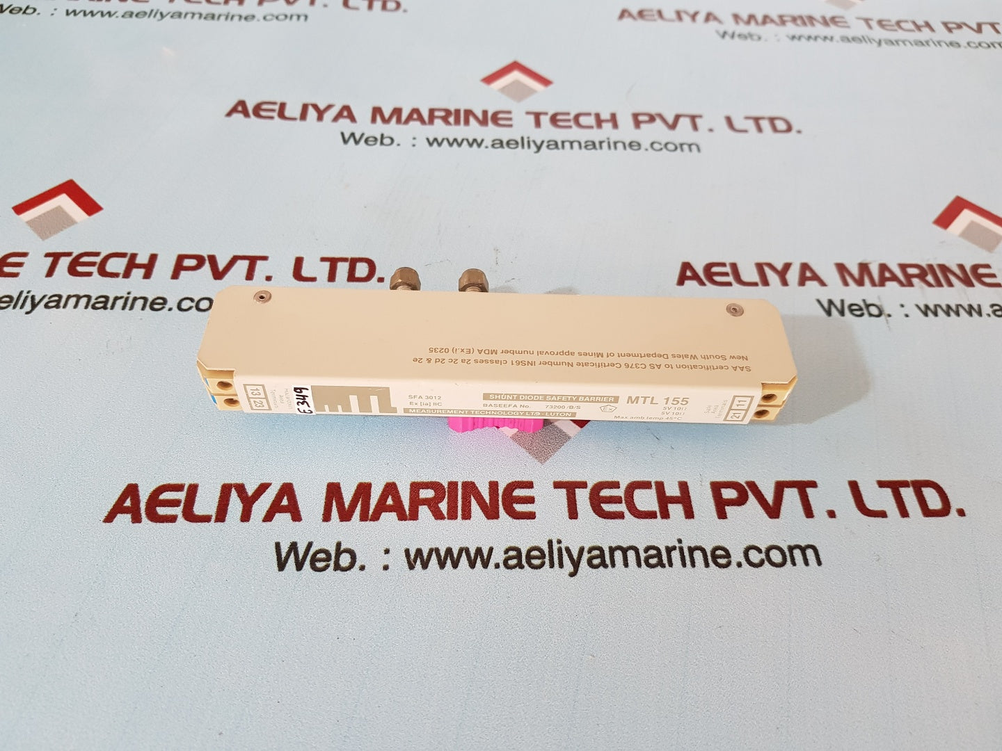 Measurement technology mtl155 shunt diode safety barrier