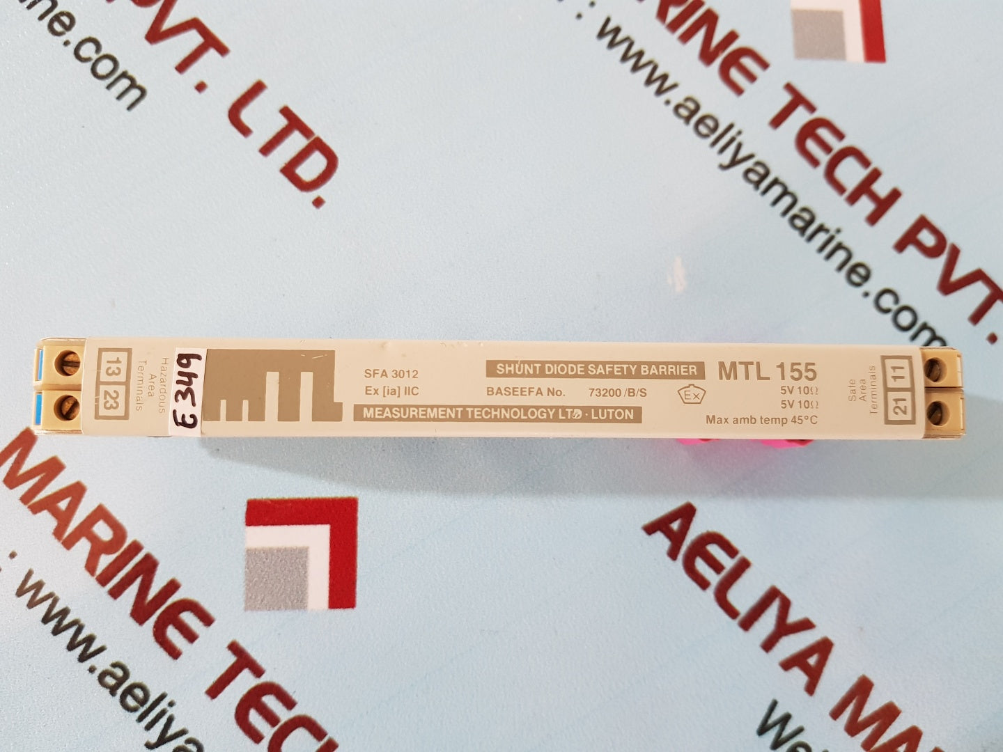 Measurement technology mtl155 shunt diode safety barrier