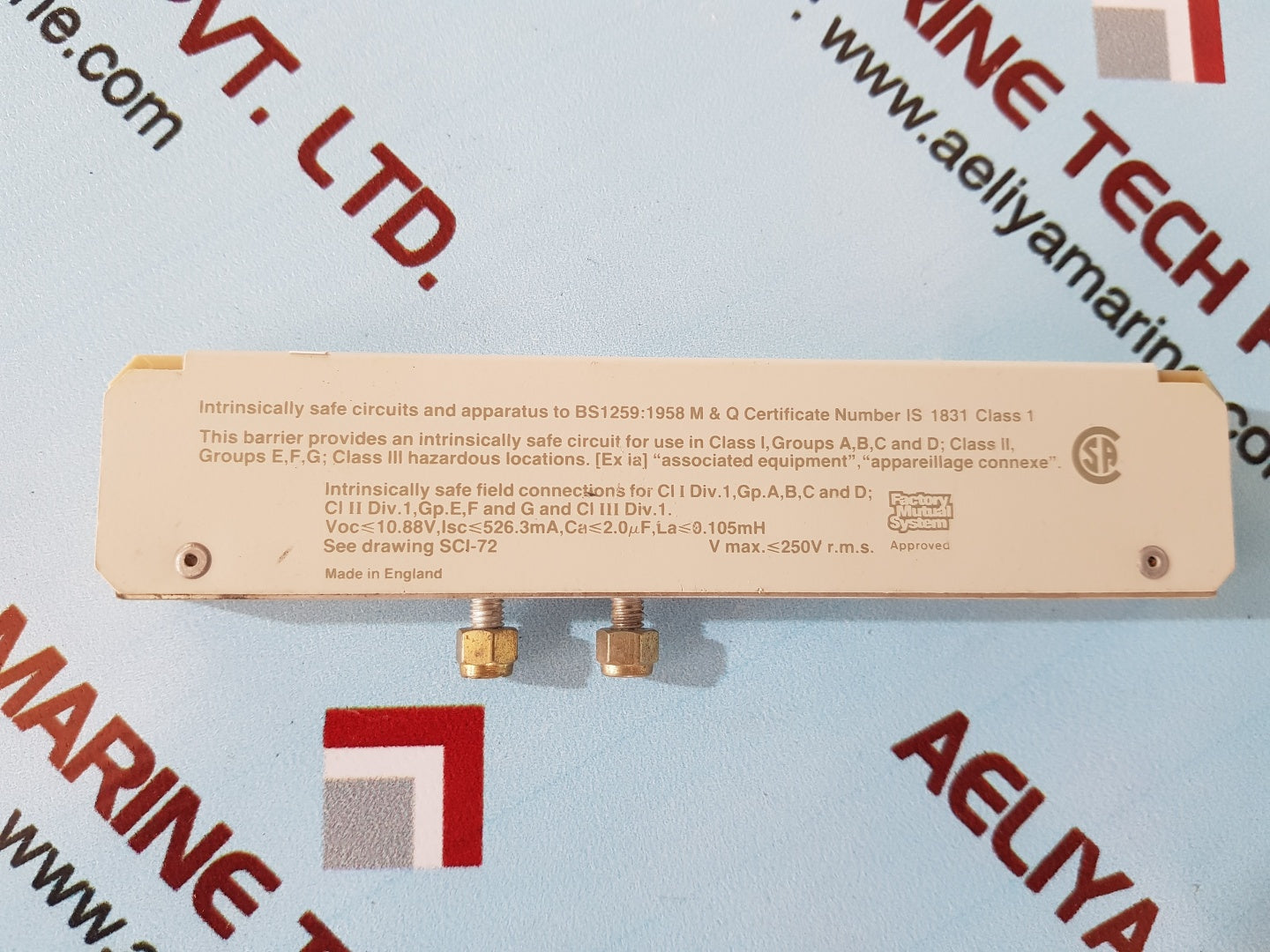 Measurement technology mtl155 shunt diode safety barrier