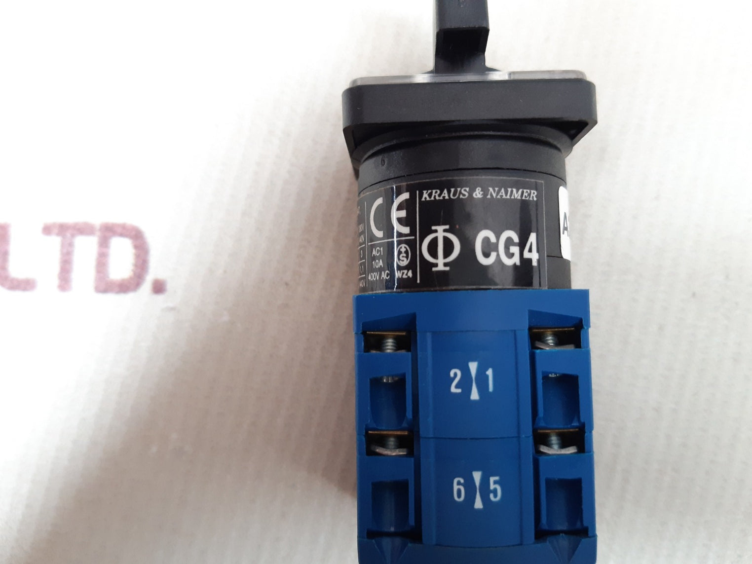 Kraus & naimer cg4 a324 rotary switch