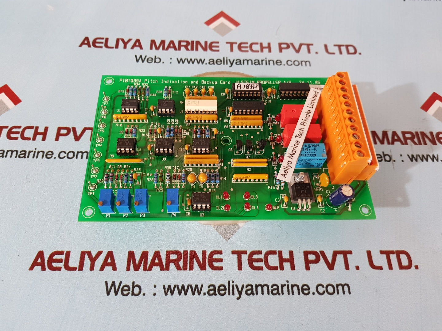 Ulstein propeller pib1039a pitch indication and backup card