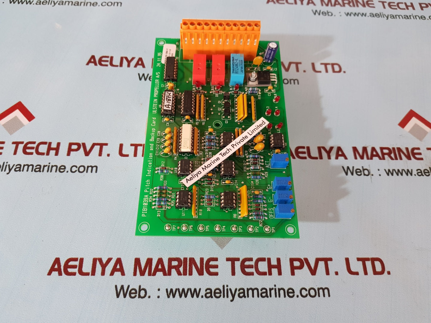 Ulstein propeller pib1039a pitch indication and backup card
