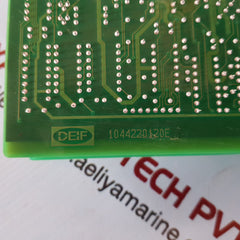 Deif scm-2 1044220120e pcb 1044220110f